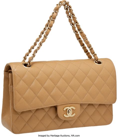 chanel classic dark beige|authentic Chanel classic flap bag.